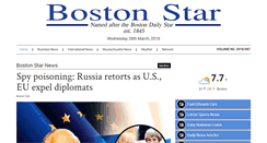 Desktop Screenshot of bostonstar.com