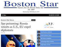Tablet Screenshot of bostonstar.com